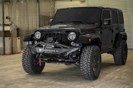 Addictive Desert Designs 07-18 Jeep Wrangler JK Stealth Fighter Front Bumper w/ Winch Mount AJ-USA, Inc