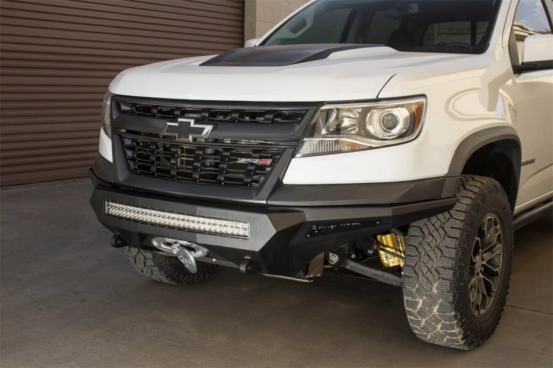 Addictive Desert Designs 17-18 Chevy Colorado Stealth Fighter Front Bumper w/ Winch Mount AJ-USA, Inc