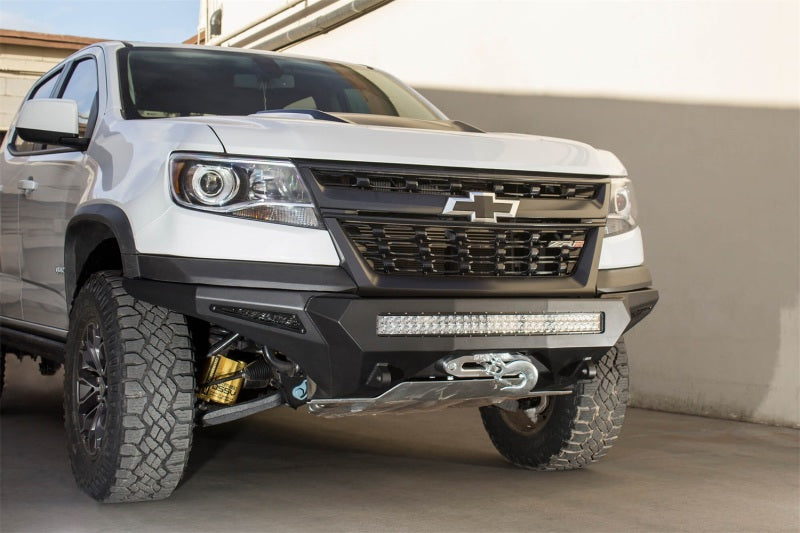 Addictive Desert Designs 17-18 Chevy Colorado Stealth Fighter Front Bumper w/ Winch Mount AJ-USA, Inc