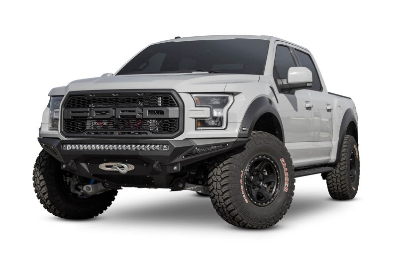 Addictive Desert Designs 17-18 Ford F-150 Raptor Stealth Fighter Front Bumper w/ Winch Mount AJ-USA, Inc