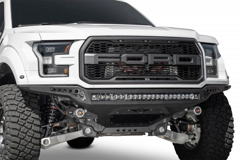 Addictive Desert Designs 17-20 Ford F-150 Raptor Rock Fighter Frame Cut Front Bumper AJ-USA, Inc