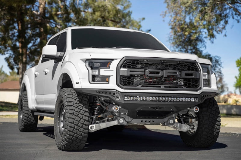 Addictive Desert Designs 17-20 Ford F-150 Raptor Rock Fighter Frame Cut Front Bumper AJ-USA, Inc