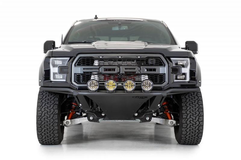 Addictive Desert Designs 17-20 Ford Raptor Pro Add-On Light Hoop - Hammer Black AJ-USA, Inc