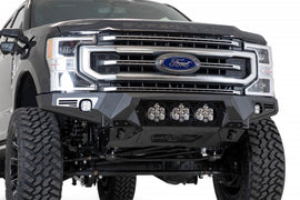 Addictive Desert Designs 17-20 Ford Super Duty Bomber Front Bumper w/ Mounts For 3 Baja Designs LP6s AJ-USA, Inc