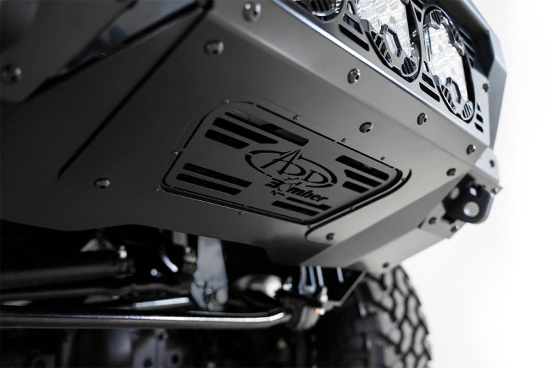 Addictive Desert Designs 17-20 Ford Super Duty Bomber Front Bumper w/ Mounts For 3 Baja Designs LP6s AJ-USA, Inc
