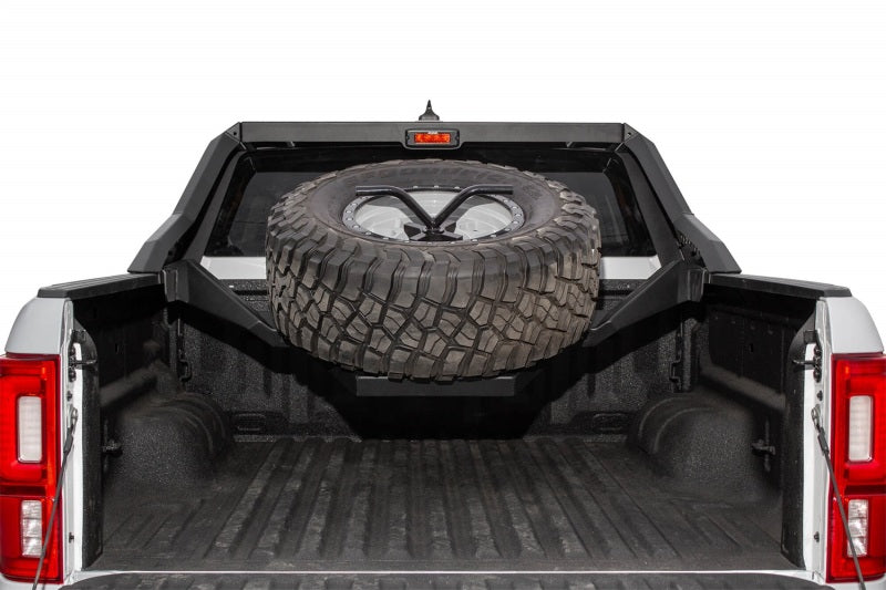 Addictive Desert Designs 2019 Ford Ranger HoneyBadger Chase Rack Tire Carrier (Req C995531410103) AJ-USA, Inc