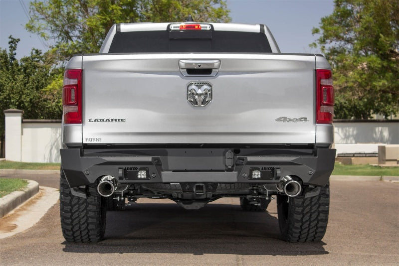 Addictive Desert Designs 2019 Ram 1500 Hammer Stealth Fighter Rear Bumper w/ 6 Sensor Cutouts AJ-USA, Inc