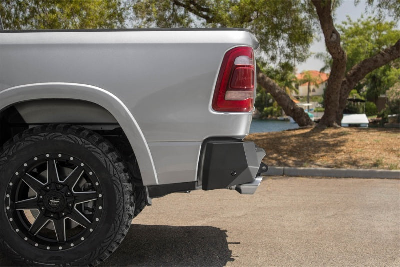 Addictive Desert Designs 2019 Ram 1500 Hammer Stealth Fighter Rear Bumper w/ 6 Sensor Cutouts AJ-USA, Inc