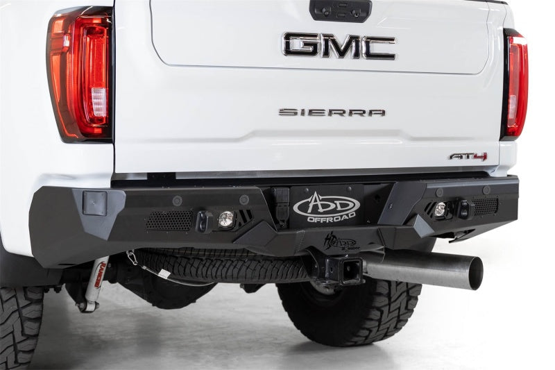 Addictive Desert Designs 2020 GM Sierra/Silverado 2500 Bomber HD Rear Bumper w/ Blind Spot Mounts AJ-USA, Inc