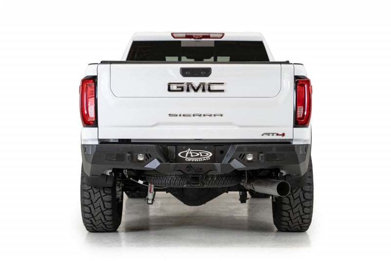 Addictive Desert Designs 2020 GM Sierra/Silverado 2500 Bomber HD Rear Bumper w/ Blind Spot Mounts AJ-USA, Inc