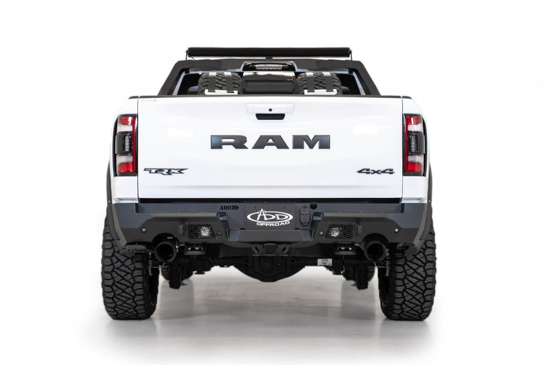 Addictive Desert Designs 2021 Dodge RAM 1500 TRX Stealth Fighter Rear Bumper - Hammer Black AJ-USA, Inc