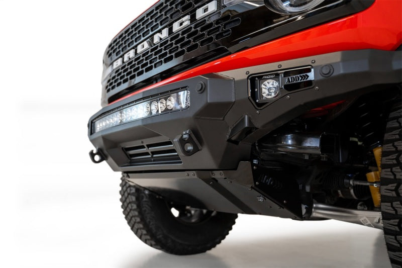 Addictive Desert Designs 2021+ Ford Bronco Stealth Fighter Front Bumper Skid Plate Kit AJ-USA, Inc