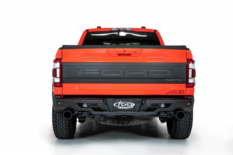 Addictive Desert Designs 2022+ Ford Raptor Stealth Fighter R Bumper w/ 2 Cube Lights - Hammer Black AJ-USA, Inc
