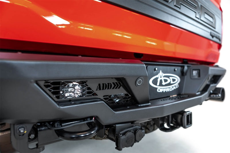 Addictive Desert Designs 2022+ Ford Raptor Stealth Fighter R Bumper w/ 2 Cube Lights - Hammer Black AJ-USA, Inc