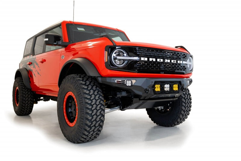 Addictive Desert Designs 21-22 Ford Bronco Bomber Front Bumper (w/ 3 Baja Designs LP4 Mounts) AJ-USA, Inc