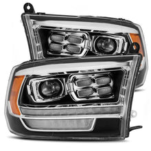 Load image into Gallery viewer, AlphaRex 09-18 Dodge Ram 1500HD PRO-Series Proj Headlight Plnk Style Blk w/Chrm Acc w/Seq Signal/DRL AJ-USA, Inc