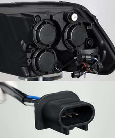AlphaRex 09-18 Ram 1500HD LUXX Proj Headlight Plnk Style Jet Blk w/Activ Light/Seq Signal/Smoked DRL AJ-USA, Inc
