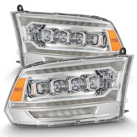 AlphaRex 09-18 Ram 2500 NOVA LED Proj Headlights Plank Style Chrome w/Activ Light/Seq Signal/DRL AJ-USA, Inc