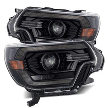 Load image into Gallery viewer, AlphaRex 12-15 Toyota Tacoma PRO-Series Projector Headlights Plank Style Alpha Black w/DRL AJ-USA, Inc