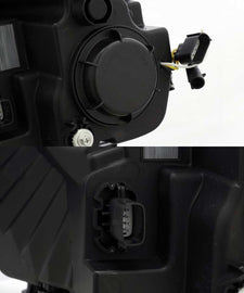 AlphaRex 15-17 Ford F-150 LUXX LED Projector Headlights Plank Style Black w/Activ Light/DRL AJ-USA, Inc