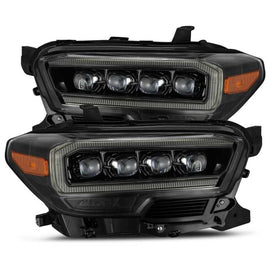 AlphaRex 16-20 Toyota Tacoma NOVA LED Projector Headlight Plank Style Alpha Black w/Activation Light AJ-USA, Inc