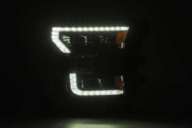 AlphaRex 17-20 Ford Raptor NOVA LED Proj Headlights Plank Style Alpha Black w/Activ Light/Seq Signal AJ-USA, Inc