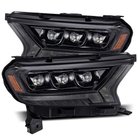 AlphaRex 19-21 Ford Ranger NOVA LED Proj Headlight Plnk Style Alpha Blk w/Activ Light/Seq Signal/DRL AJ-USA, Inc