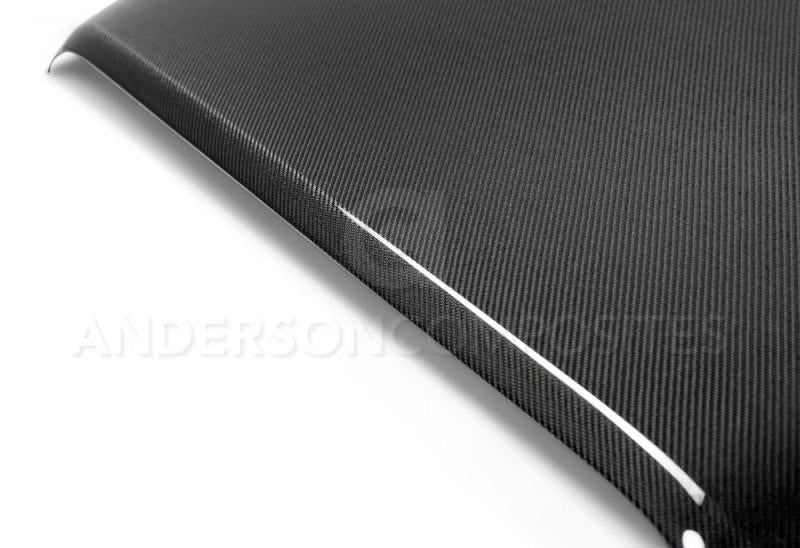 Anderson Composites 07-12 Jeep Wrangler Type-OE Hood AJ-USA, Inc