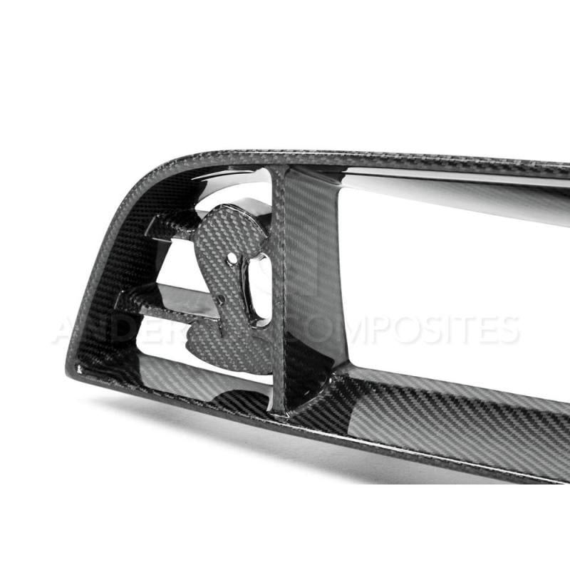 Anderson Composites 10-14 Ford Mustang/Shelby GT500 Front Upper Grille (w/ Spot for Cobra Emblem) AJ-USA, Inc