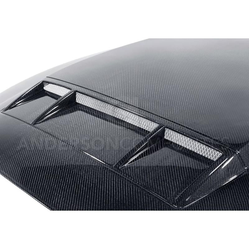 Anderson Composites 10-14 Ford Mustang/Shelby GT500 and 2013-2014 GT/V6 Ram Air Type-CR Hood AJ-USA, Inc