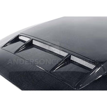 Load image into Gallery viewer, Anderson Composites 10-14 Ford Mustang/Shelby GT500 and 2013-2014 GT/V6 Ram Air Type-CR Hood AJ-USA, Inc