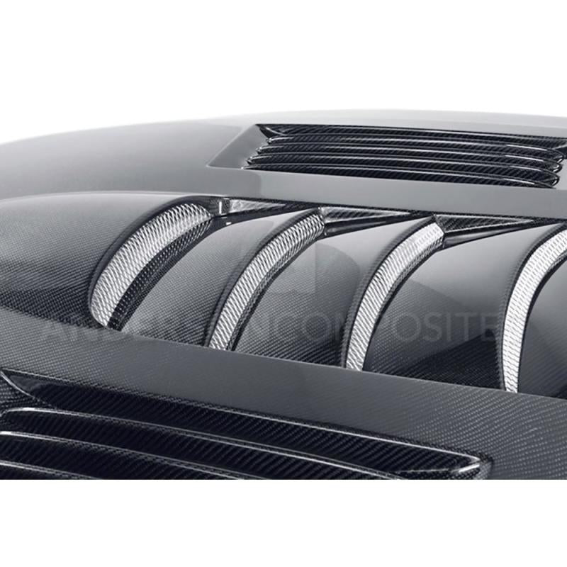 Anderson Composites 10-14 Ford Mustang/Shelby GT500 and 2013-2014 GT/V6 Type-SS Hood AJ-USA, Inc
