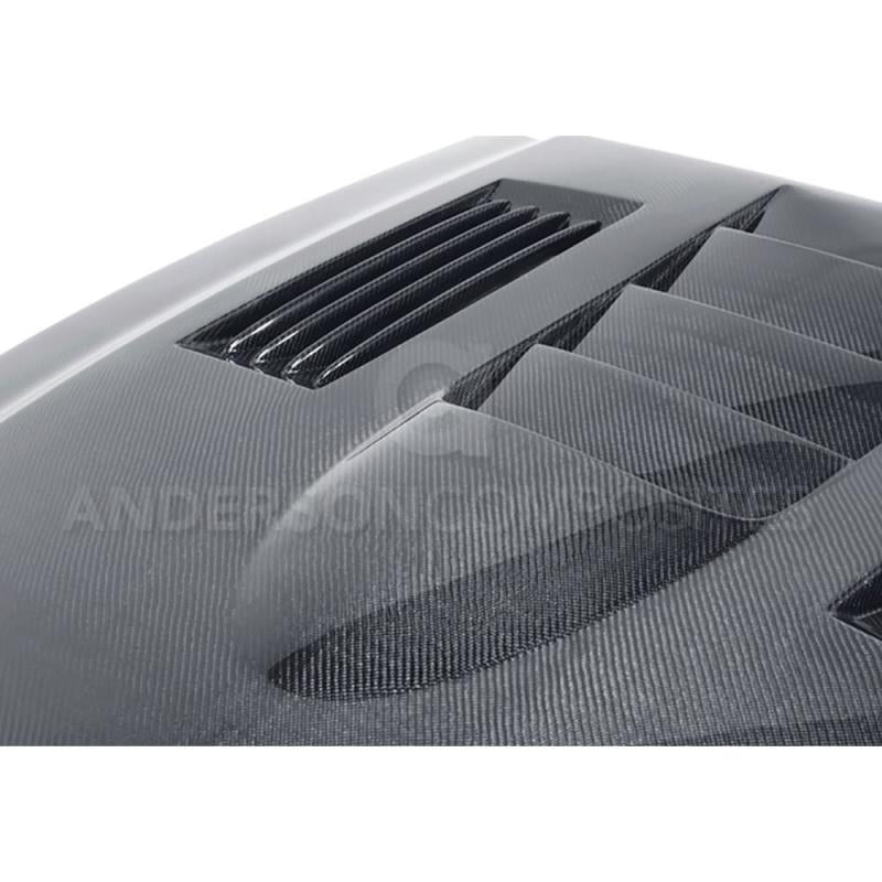 Anderson Composites 10-14 Ford Mustang/Shelby GT500 and 2013-2014 GT/V6 Type-SS Hood AJ-USA, Inc
