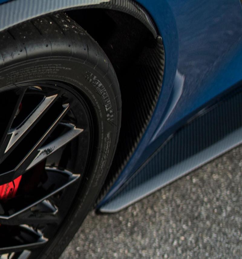 Anderson Composites 14+ Chevrolet Corvette C7 Stingray/Z06 Front Mud Flaps AJ-USA, Inc