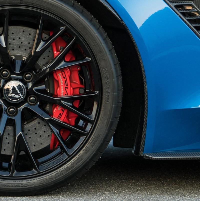 Anderson Composites 14+ Chevrolet Corvette C7 Stingray/Z06 Front Mud Flaps AJ-USA, Inc