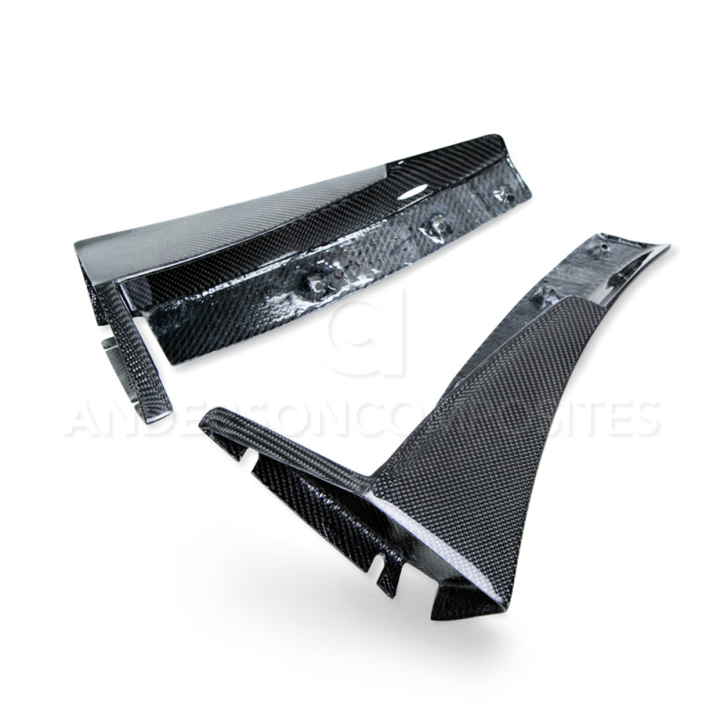 Anderson Composites 14+ Chevrolet Corvette C7 Z06 Front Bumper Canards AJ-USA, Inc