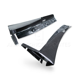 Anderson Composites 14+ Chevrolet Corvette C7 Z06 Front Bumper Canards AJ-USA, Inc