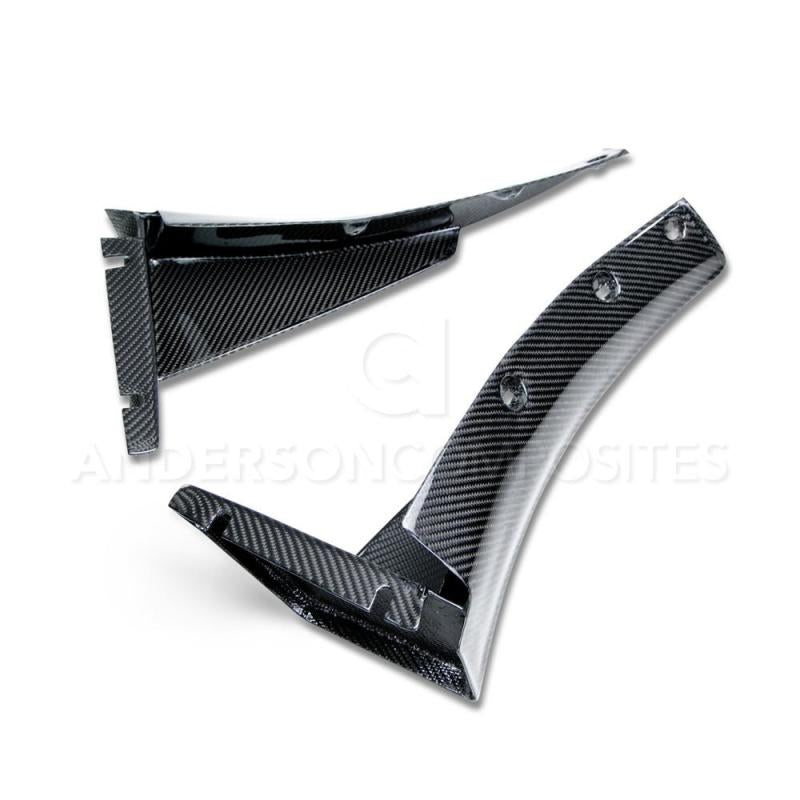 Anderson Composites 14+ Chevrolet Corvette C7 Z06 Front Bumper Canards AJ-USA, Inc