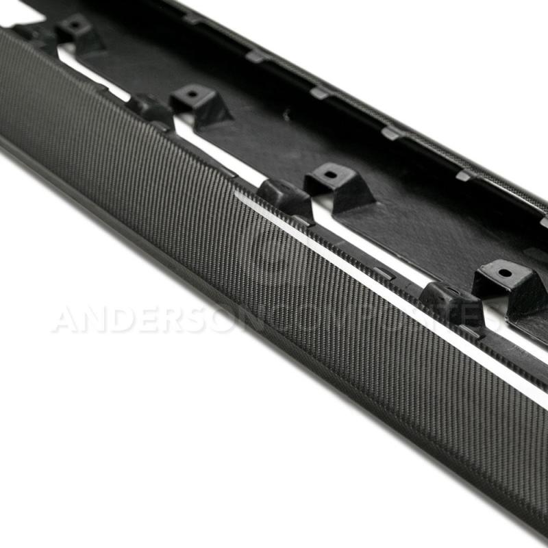 Anderson Composites 15-16 Ford Mustang Type-AR Rocker Panel Splitter AJ-USA, Inc