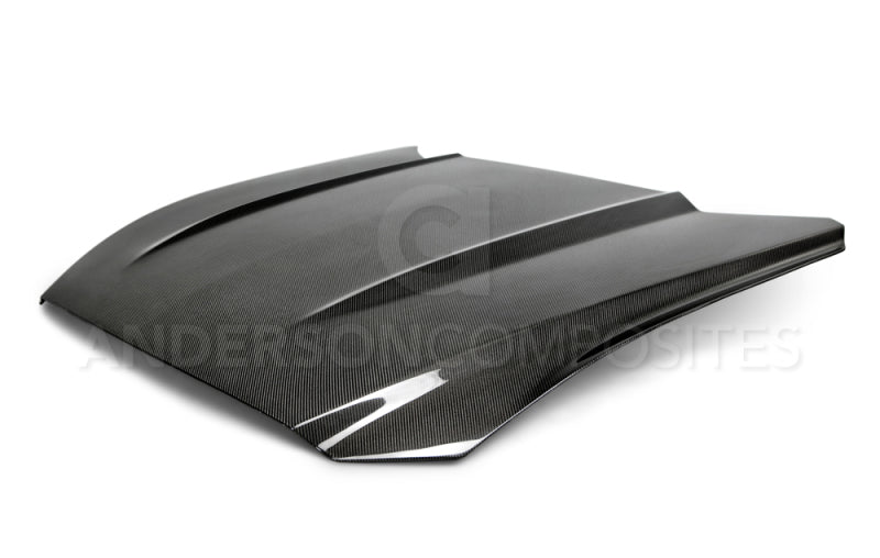 Anderson Composites 15-17 Ford Mustang Eco Boost Type-OE Double Sided Hood AJ-USA, Inc