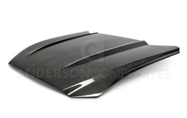 Anderson Composites 15-17 Ford Mustang Eco Boost Type-OE Double Sided Hood AJ-USA, Inc