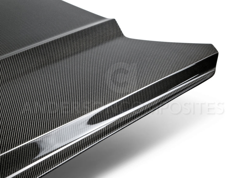 Anderson Composites 15-17 Ford Mustang Eco Boost Type-OE Double Sided Hood AJ-USA, Inc