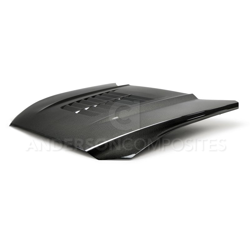 Anderson Composites 15-17 Ford Mustang (Excl. GT350/GT350R) Double Sided Type-GT5 Carbon Fiber Hood AJ-USA, Inc