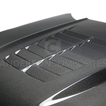 Load image into Gallery viewer, Anderson Composites 15-17 Ford Mustang (Excl. GT350/GT350R) Double Sided Type-GT5 Carbon Fiber Hood AJ-USA, Inc