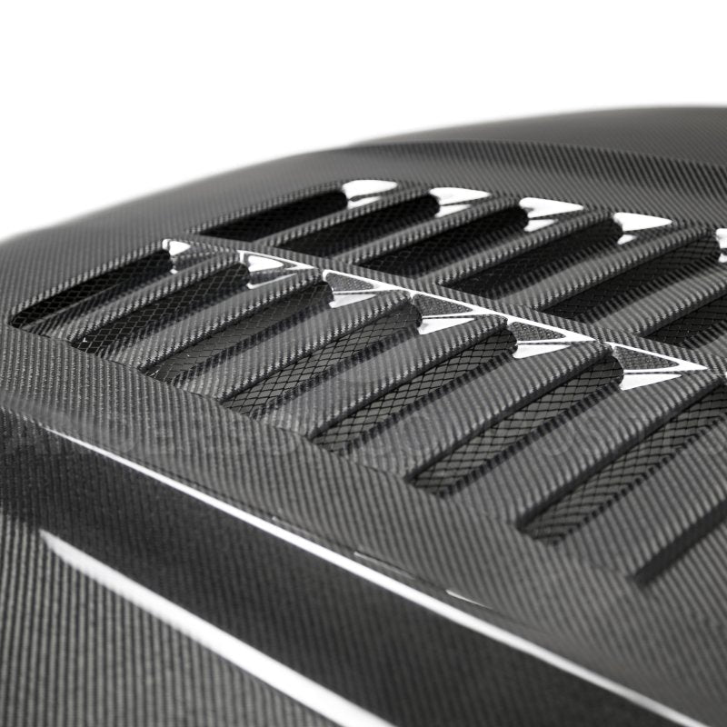 Anderson Composites 15-17 Ford Mustang (Excl. GT350/GT350R) Double Sided Type-GT5 Carbon Fiber Hood AJ-USA, Inc