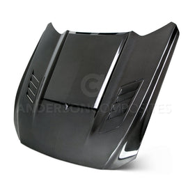 Anderson Composites 15-17 Ford Mustang (Excl. GT350/GT350R) Ram Air Double Sided Hood AJ-USA, Inc