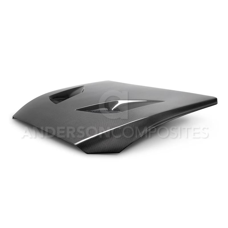 Anderson Composites 15-17 Ford Mustang (Excl. GT350/GT350R) Type-TT Double Sided Hood AJ-USA, Inc
