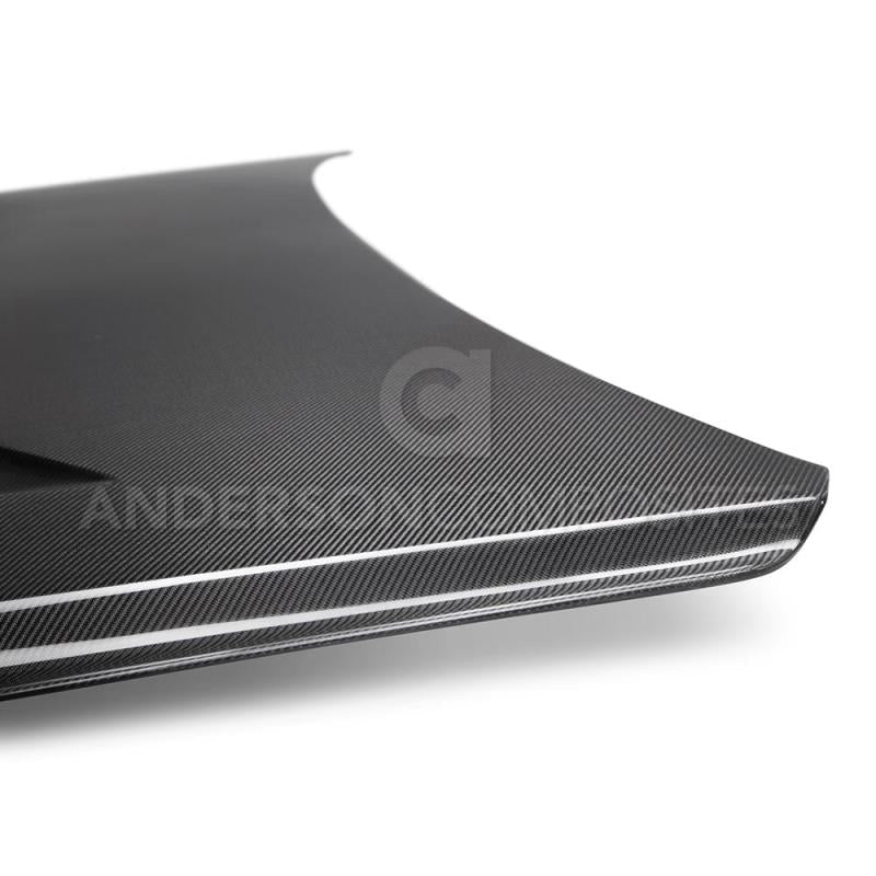 Anderson Composites 15-17 Ford Mustang (Excl. GT350/GT350R) Type-TT Double Sided Hood AJ-USA, Inc