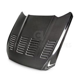 Anderson Composites 15-17 Ford Mustang (Excl. GT350/GT350R) Type-TW Double Sided Hood AJ-USA, Inc