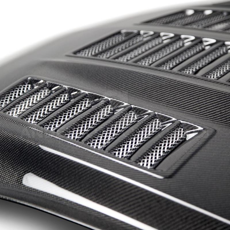Anderson Composites 15-17 Ford Mustang (Excl. GT350/GT350R) Type-TW Double Sided Hood AJ-USA, Inc